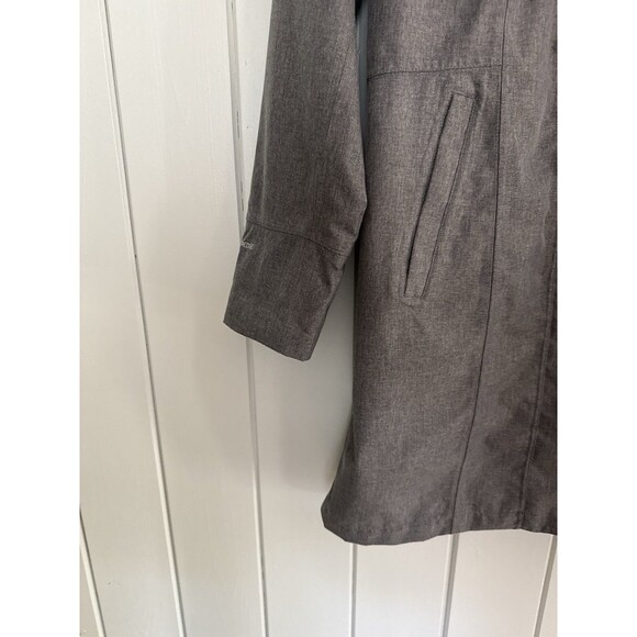 Eddie Bauer Girl on the Go Weatheredge Trench Waterproof Jacket S Small Gray - Picture 3 of 10